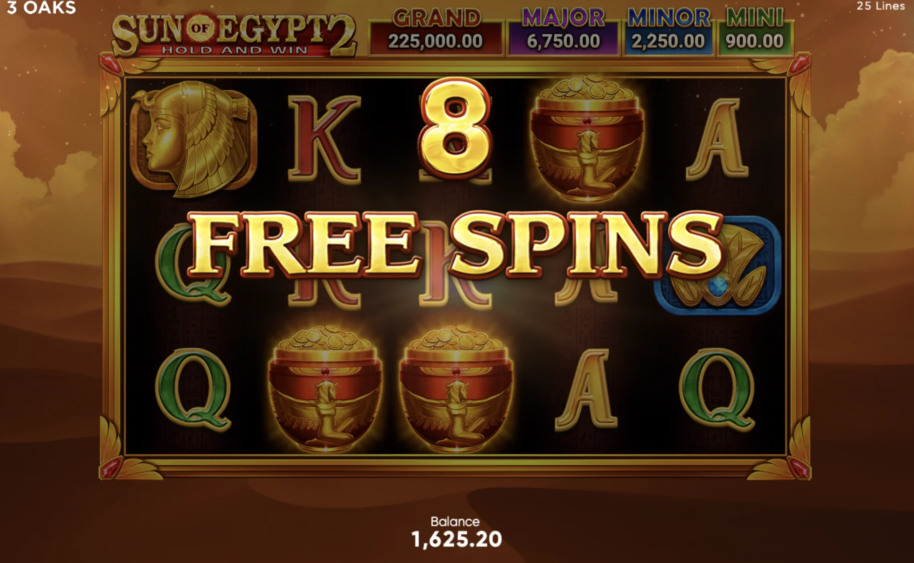 Sun of Egypt 2 Slot ücretsiz dönüşleri
