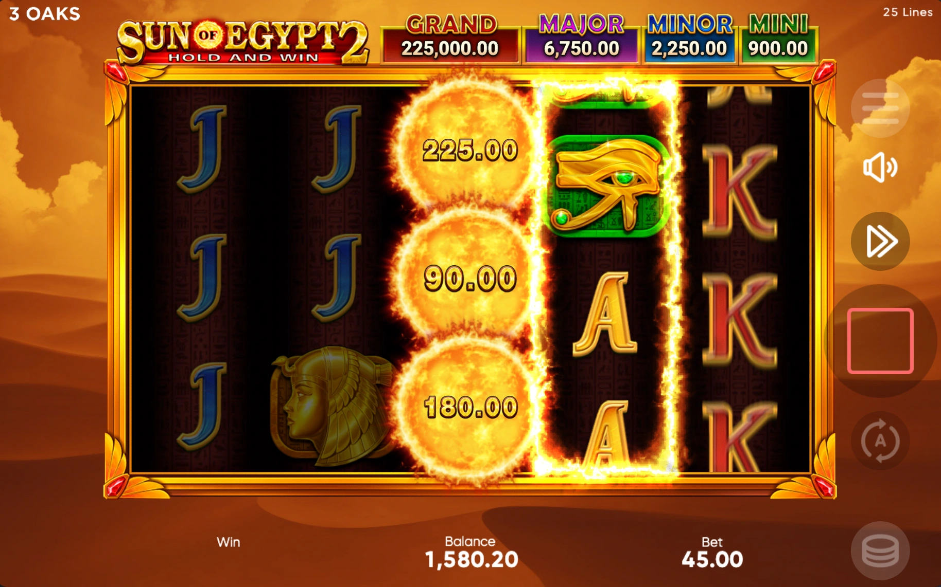 Sun of Egypt 2 çevrimiçi casino slotunu oynayın
